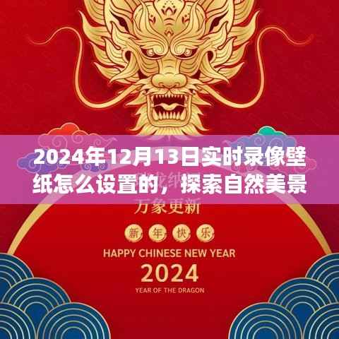 探索自然美景之旅,如何设置实时录像壁纸,寻找内心的平和宁静(2024年12月13日教程)