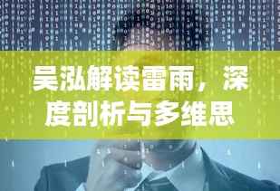 吴泓解读雷雨,深度剖析与多维思考