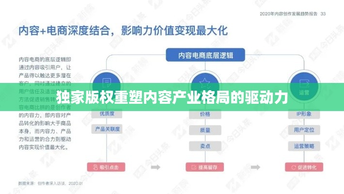 独家版权重塑内容产业格局的驱动力